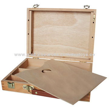 China Red Beech Portable Artist Painters Easel Box Desktop China Red Beech Portable Artist Painters Easel Box Desktop Unit Meas Cm