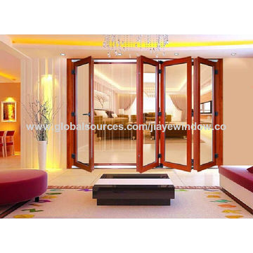 China Aluminium Folding Door with Multi-Leaf Door on Global Sources China Aluminium Folding Door with Multi-Leaf Door on Global Sources