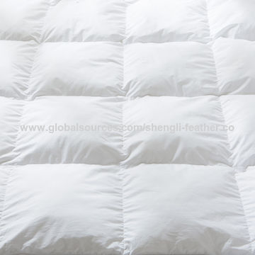 China 75 White Duck Down Filled Duvet Insert With 233t Breathable China 75 White Duck Down Filled Duvet Insert With 233t Breathable Cotton Cover
