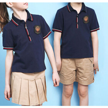 long sleeve polo school uniform