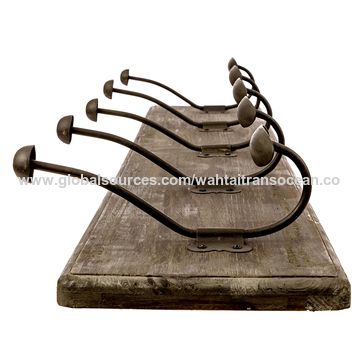 China Coat Hook Vintage Wooden Rack Rustic Style China Coat Hook Vintage Wooden Rack Rustic Style