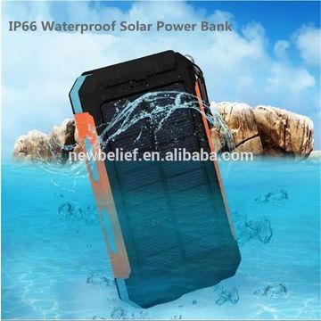 Chinaip Ipx Waterproof Solar Power Bank Mah Solar Charger