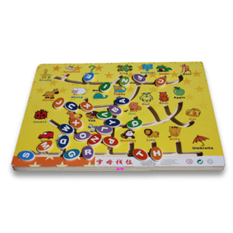 Wooden Sliding Puzzle, Various Promotional, Cartoon and Sliding Puzzles