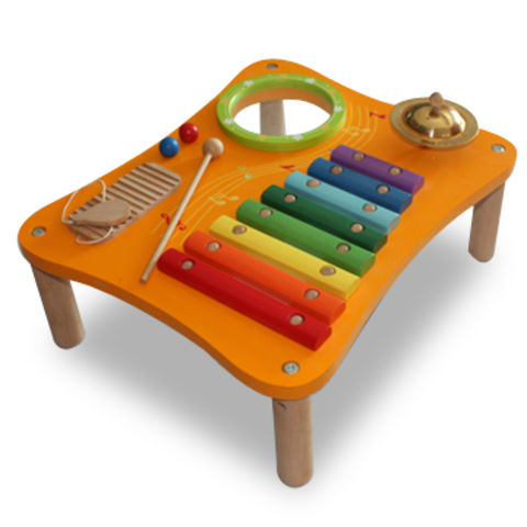 Wooden Xylophone Toy, Made of Solid Wood or Bamboo on Global Sources