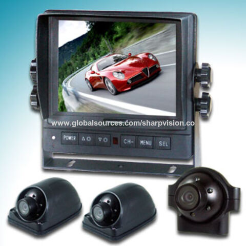 Car Rear-view Camera System with 5.6-inch TFT LCD Digital Monitor and Mini IR Camera