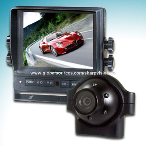 5.6-inch Security Car Camera System with Digital LCD Monitor and Eye IR Camera