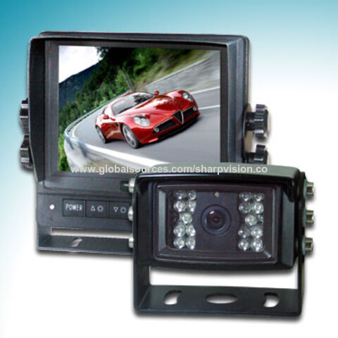 Car Rear-view System with 5.6-inch Digital Car LCD Monitor, Works with 10 to 32V Voltages