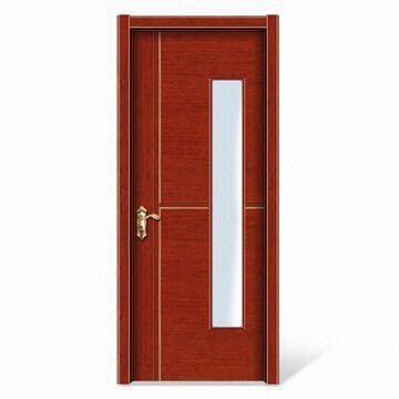 Wood Painting Door, Suitable for Office Use, Customized Designs are Accepted