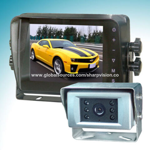 Mobile Camera System with 5-inch TFT LCD Color Car Monitor and Waterproof Mobile Camera