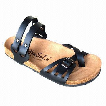suede insole sandals