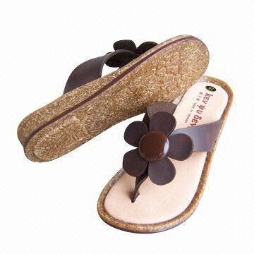 cork base slippers