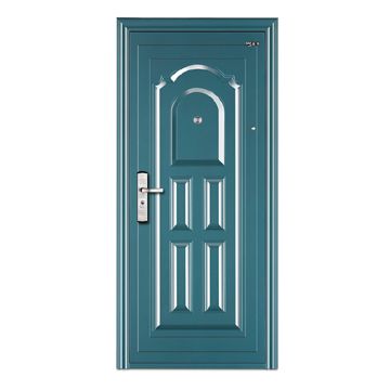 Metal/steel security/emergency/safety doors, available in green, brown, yellow