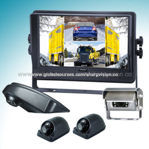 Rear-view Camera with 9-inch Touch Monitor, Truck Camera, Mini Auto Shutter Camera, Mobile Camera