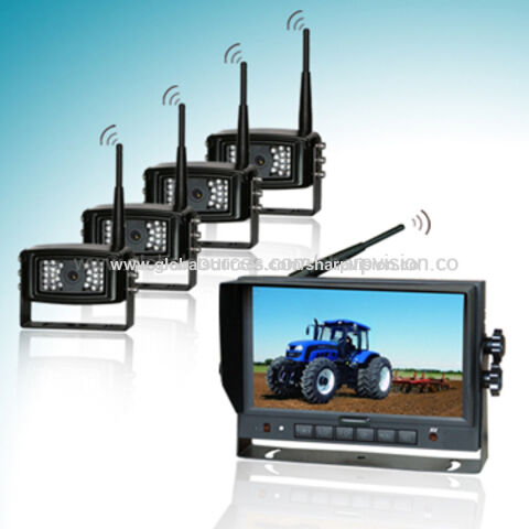 Car Reariew Systems with 7-inch Digital 2.4GHz Wireless Monitor and Digital Wireless Camera