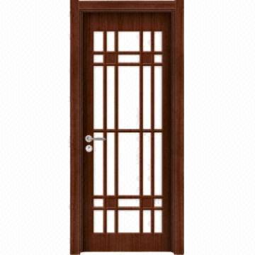 TS-604 Environment-friendly Interior Flush/Wooden Door, with Soundproof, Damp-proof, Heat-protection