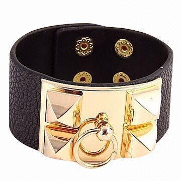 Luxury Wide Cuff Wholesale Leather Bracelet Blanks | Global Sources