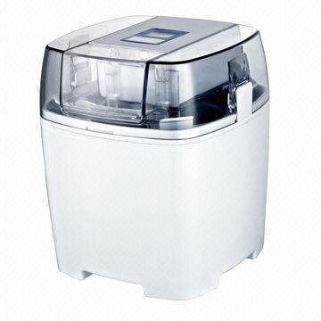 Ice Cream Maker with Cooling Tank and 100 to 240V Voltage, 50 to 60Hz Frequency Range
