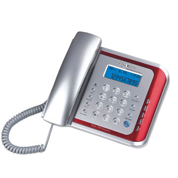 Caller ID Phone with Backlight, Calculation Function and Music-on-hold Function
