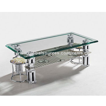 New Paint tempered glass coffee table match\/e