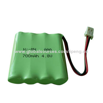 Buy Wholesale China Industrial Ni Mh Battery Pack Aaa 700mah 4 8v Ni