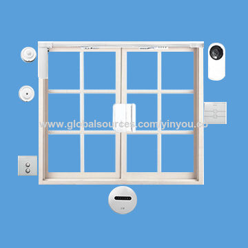 ZigBee window&door automation system, window&door sensor, PIR sensor, curtain motor, TLH sensor