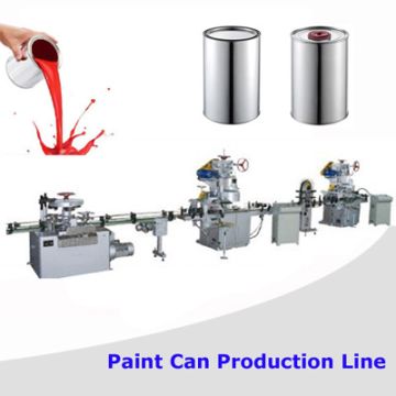 Buy Wholesale China Automatic Paint Tin Can Making Machine Production