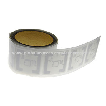 Uhf Rfid Label Rfid Sticker With Alien Higgs Chip Size Mm Uhf