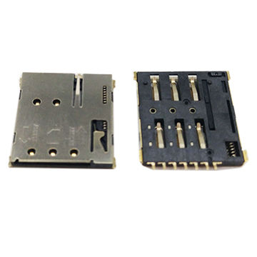 Buy Wholesale China 1 37h Smt Nano Sim Card Connector Push Push Type