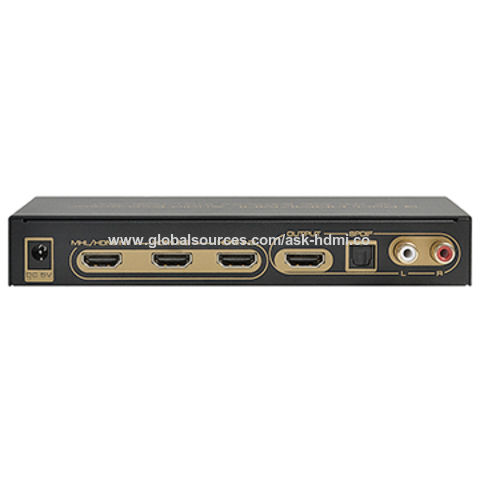 X Hdmi Switch With Optical Spdif Rca L R Audio Out K Hz X