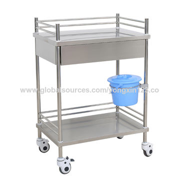 Buy Wholesale China Ce Iso Stainless Steel Medical Trolley With Bucket