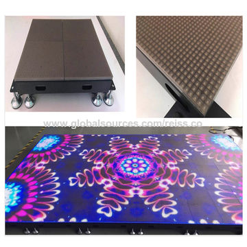 Anti Glare Ip Dance D Video Indoor P Interactive Floor Tile Led