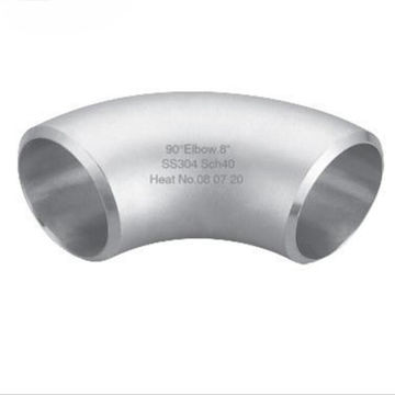 90 Degree Elbow Seamless Stainless Steel 2507 DN200 Sch40s ASME B16 9