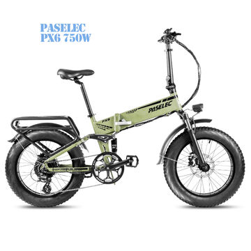 Compre Bicicleta Elétrica 750w Pneu De Gordura Dobrável E bike 20