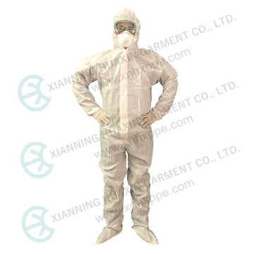 Buy Wholesale China Type Type Disposable Coverall White Sms Safety