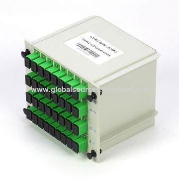 1x32 Sc Apc Lgx Type Plc Fiber Optic Splitter In Ftth Expore China