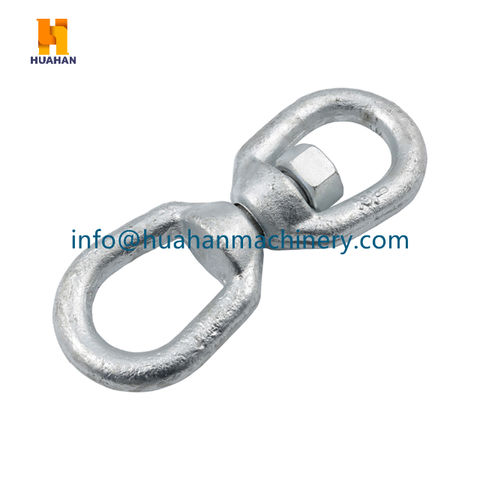 China G Regular Swivel Drop Forged Double Eye Swivel Hot Dip