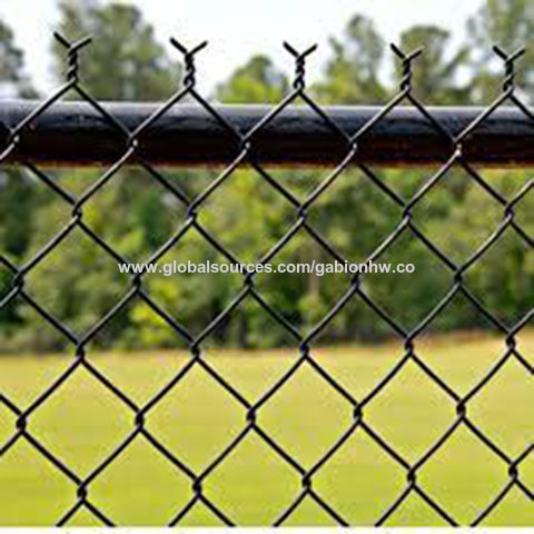 Hot Dipped Gal Cyclone Fence Chain Link Mesh Manufacturer Vinyl Fence