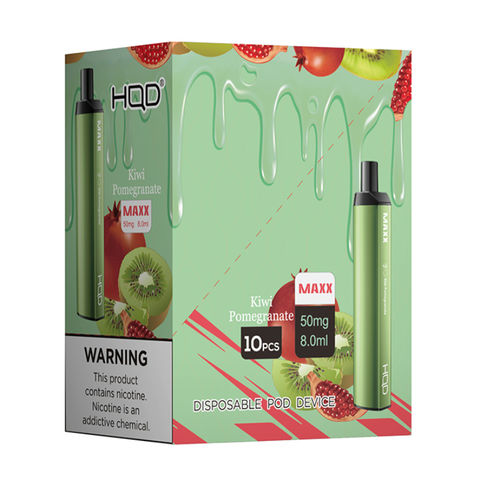 China Hqd Maxx Disposable Pod Device Mah Battery Ml Cartridge