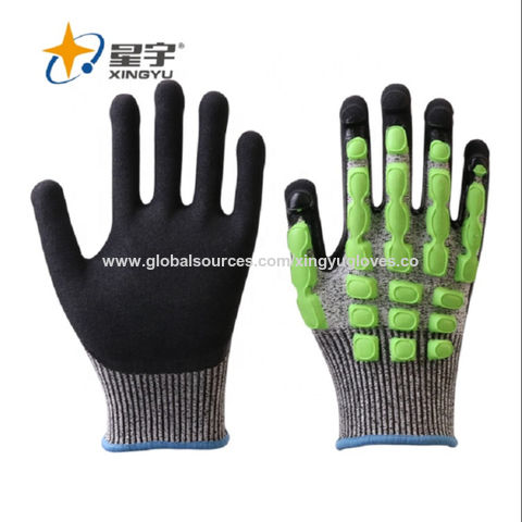 Buy Wholesale China Xingyu Hppe Nitrile Impact Resistant Glove Cut