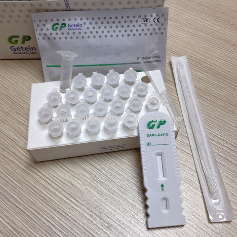 China Ars Cov Antigen Rapid Test Kit Professional Use Saliva Or Nasal