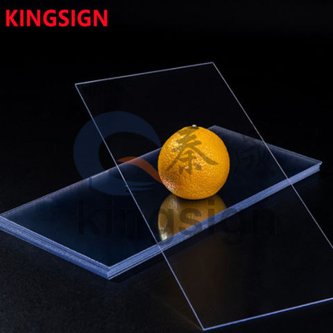 Kingsign Acrylic Hot Sale Acrylic Plate High Transparency Laser Cut