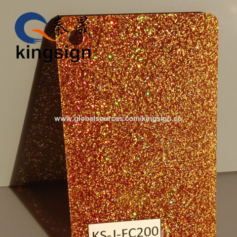 Buy Wholesale China Kingsign Hot Selling Customized 1 8 20mm Glitter