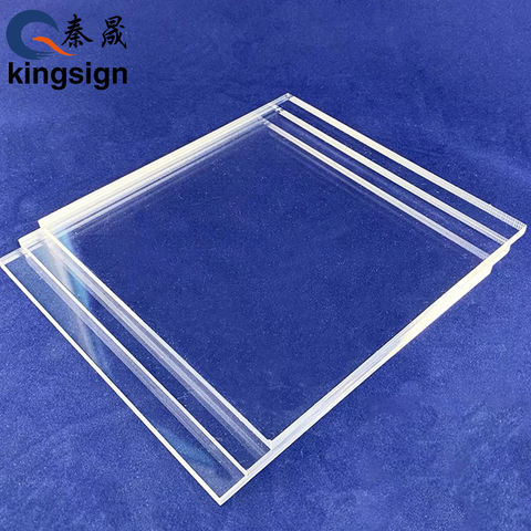 Buy Wholesale China Kingsign Imported Lucaite Raw Material Cast Clear