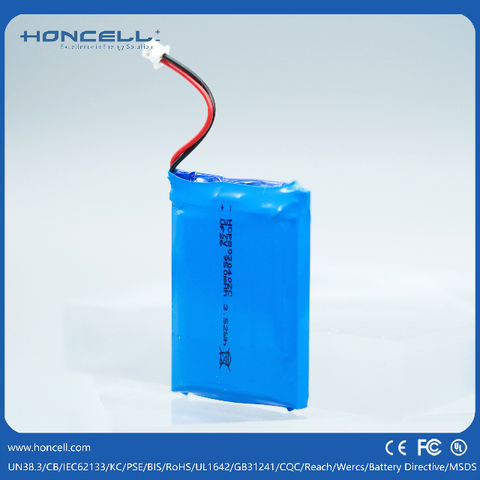 Buy Wholesale China Rechargeable Lithium Polymer Battery 3 7v 950mah