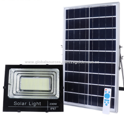 Buy Wholesale China Factory W Solar Rechargeable Led Floodlight With