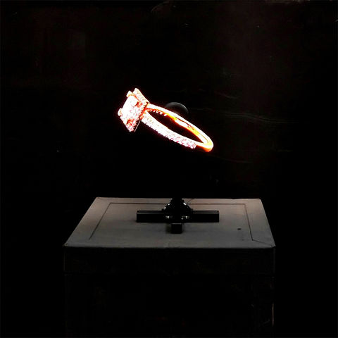 Buy Wholesale China Four Blades Hd Cm Indoor Advertising Hologram D