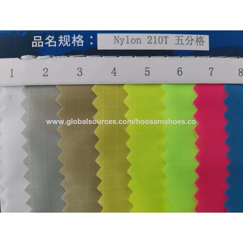 Buy Wholesale China Plain Dyeing 210t 0 2cm Ripstop Nylon Taffeta