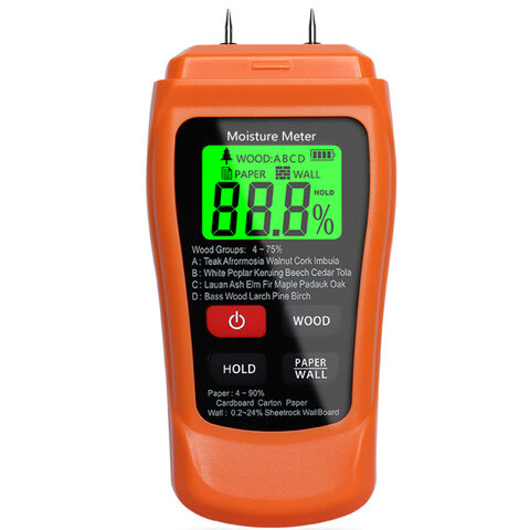 Buy Wholesale China Digital Hygrometer Moisture Meter For Wood