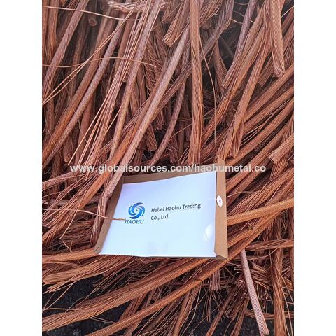 Buy Wholesale China Wholesale 99 9 Pure Bare Bright Copper Wire Scrap