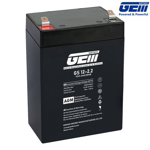 Buy Wholesale China Gs 12v2 2ah Ups Vrla Sla Smf Deep Cycle Agm